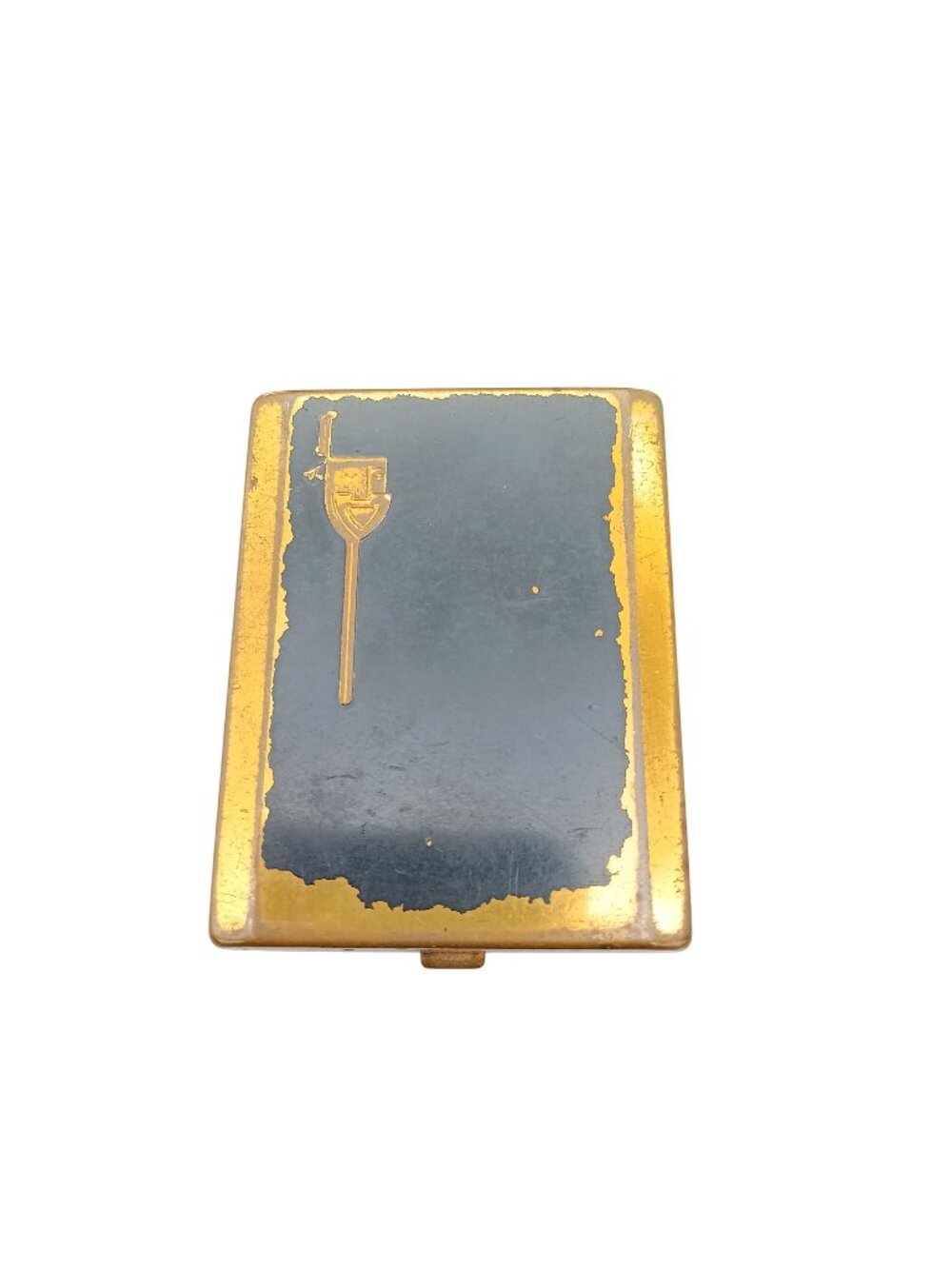 Vintage Max Factor Hollywood Compact for Blush and Powder with Slide and Origina